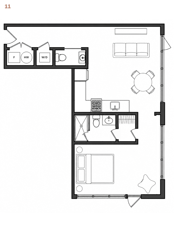 Unit 11 Floor Plan